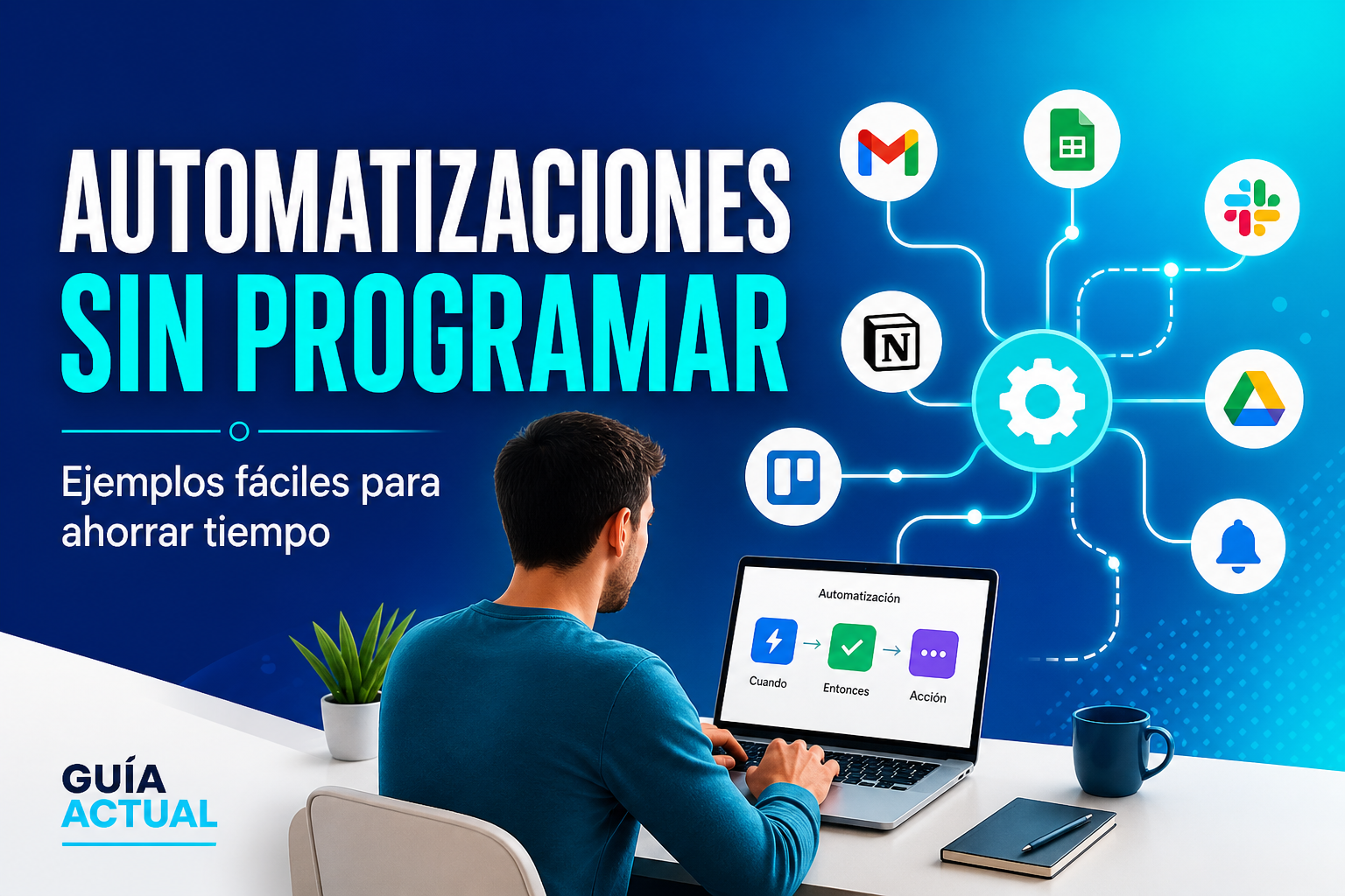 Automatizaciones sin programar para conectar apps y ahorrar tiempo